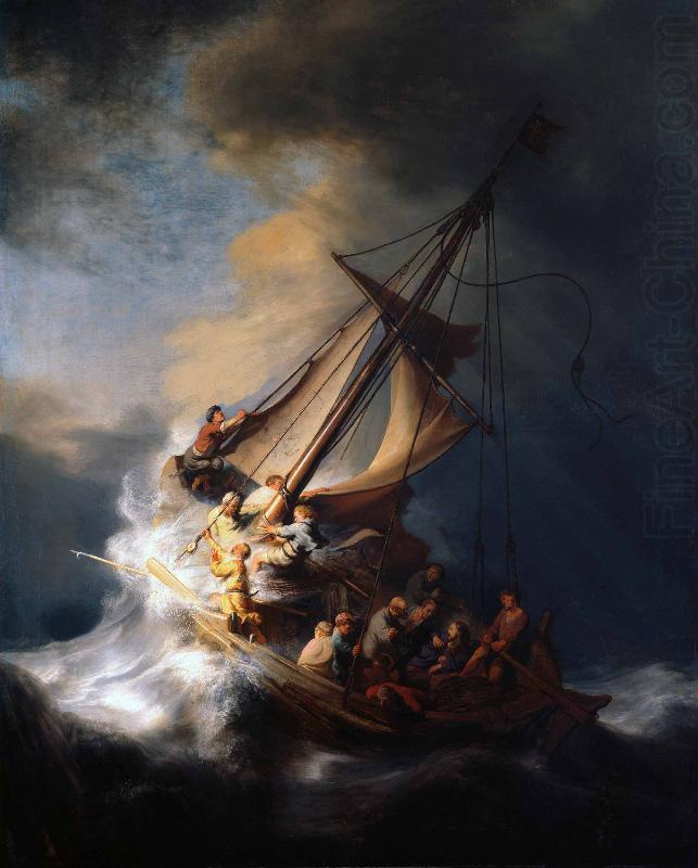 Rembrandt Peale Storm on the Sea of Galilee china oil painting image